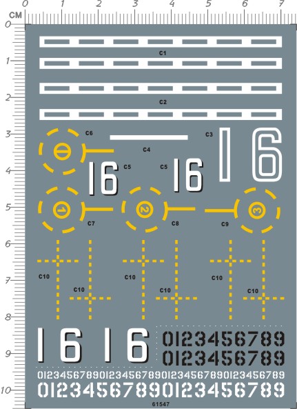 700中国航母辽宁号模型水贴纸
