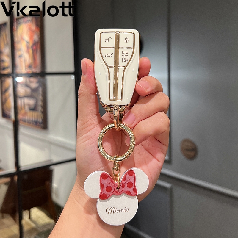 适用于红旗H5钥匙套H7 H9 HS5 HS7 HS9扣2022新款ehs9车壳男女TPU