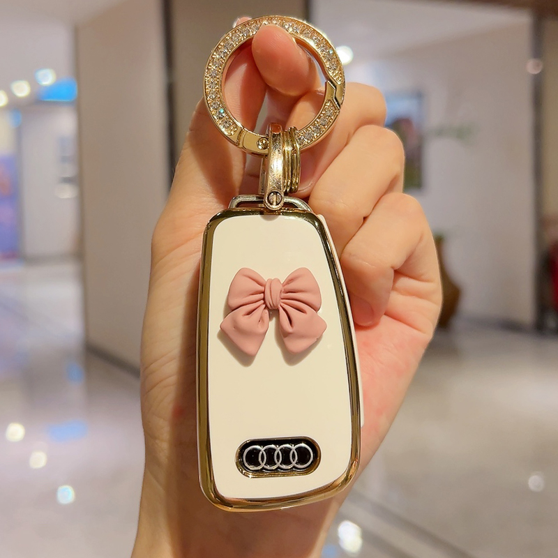 奥迪a3钥匙套4l车6女q5壳3