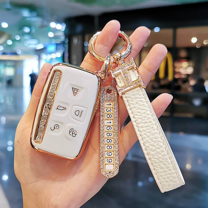 钥匙套揽胜运动版极光星脉卫士发现5神行者4捷豹XEL扣XFL车包