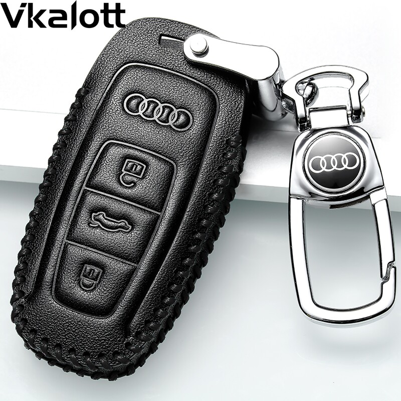 2021款奥迪a6l钥匙套高档专用21新汽车用品装饰扣2021包壳男真皮