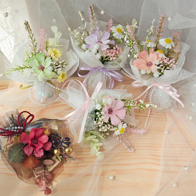 迷你森系花手工清新仿真花