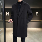 店主风青年毛呢大衣韩版风衣双面呢西服青年外套Y680P335控569，男装西服，电商D203(原钱塘6011)