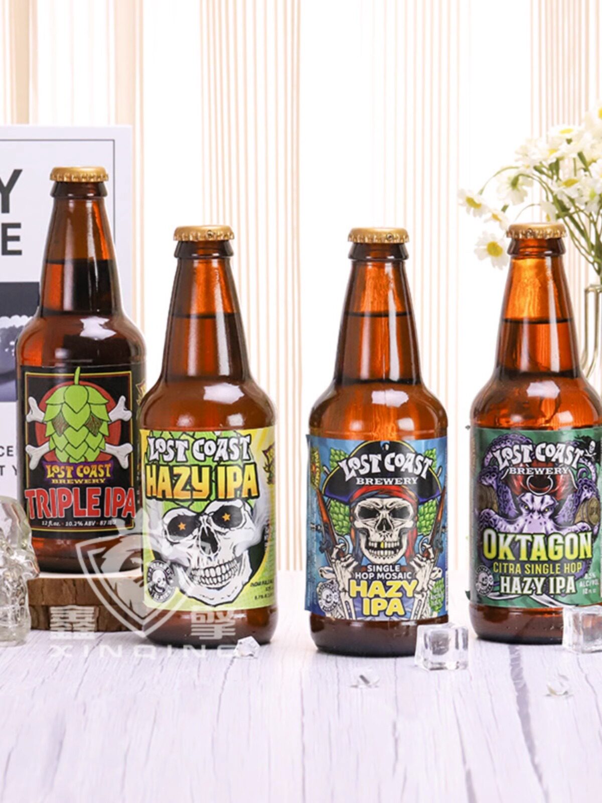 lost coast/迷失海岸幽灵浑浊ipa啤酒象神双倍快艇美国进口精酿