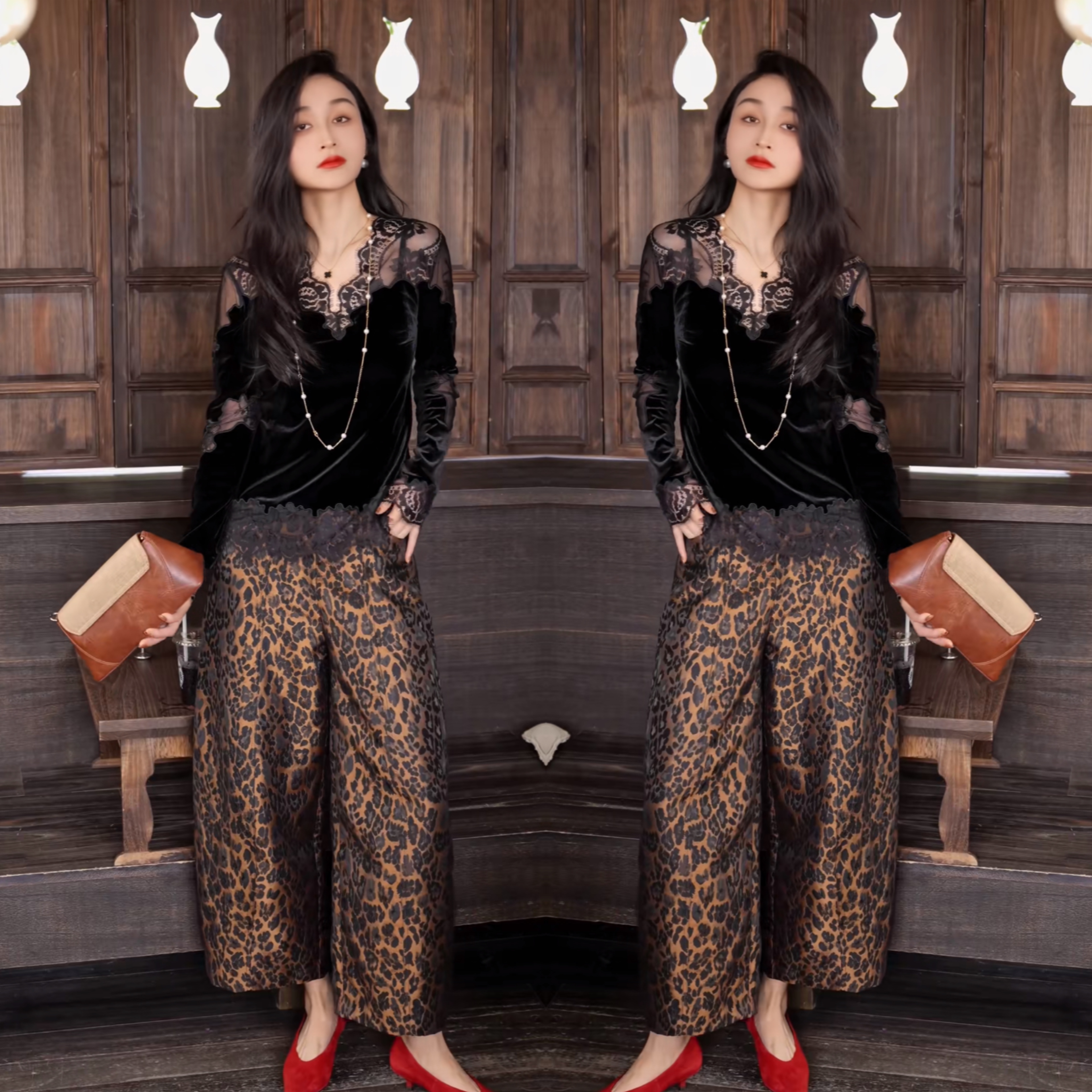 遮肉打底衫网红女装美式穿搭