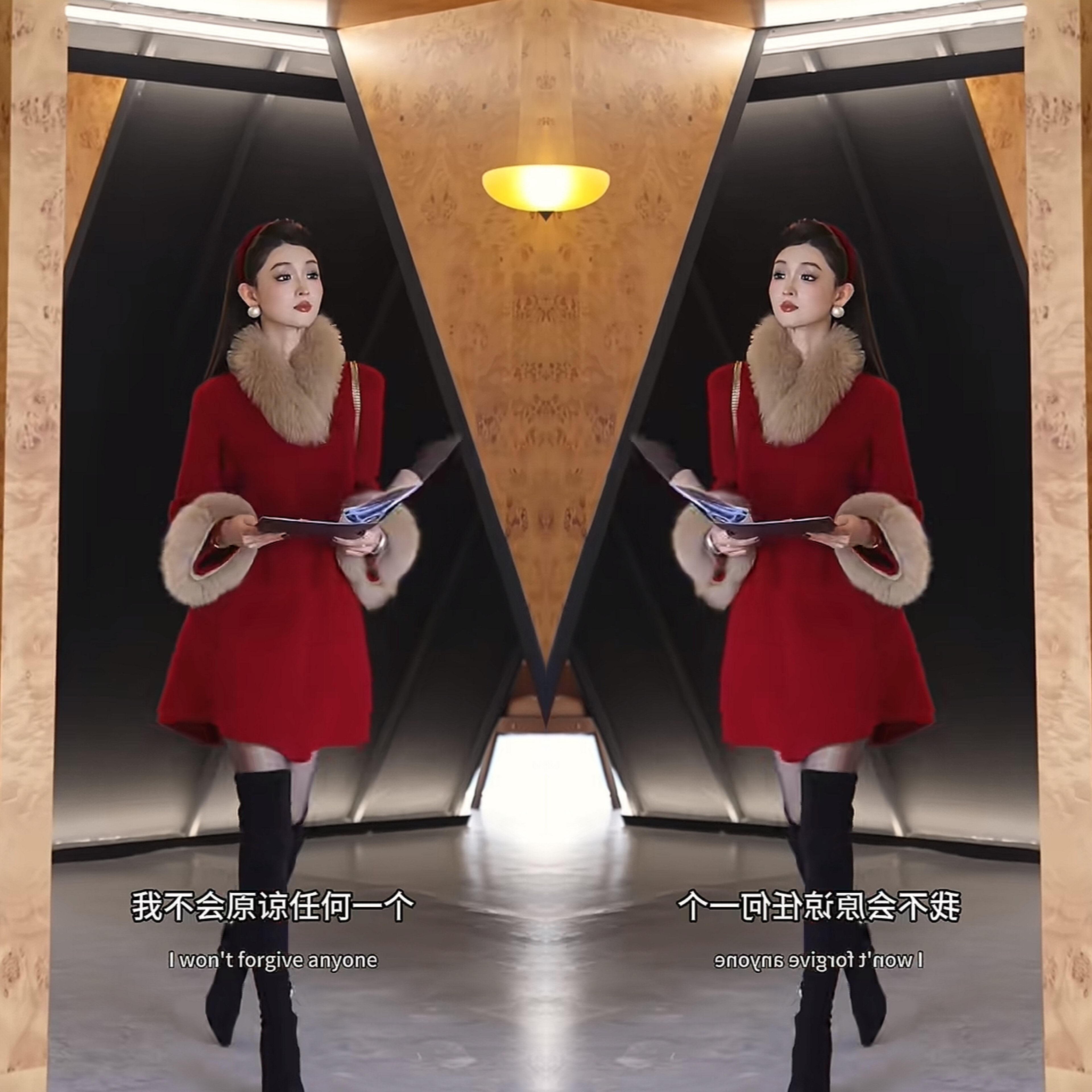 礼服长袖风衣职业办公短款外套潮