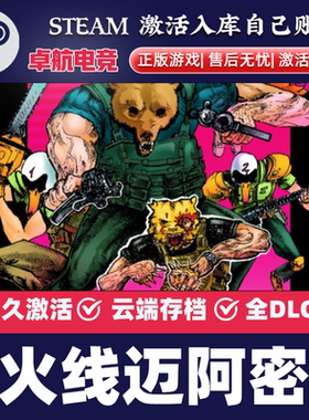 火线迈阿密 正版Steam激活码CDKey入库 Hotline Miami  全DLC游戏