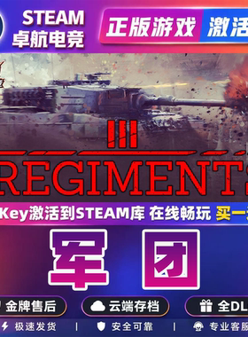 军团 正版Steam激活码CDKey入库全球Regiments 全DLC模拟策略游戏