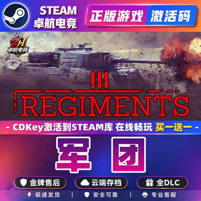 军团 正版Steam激活码CDKey入库全球Regiments 全DLC模拟策略游戏