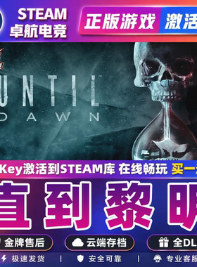 直到黎明正版Steam激活码CDKey入库全球Until Dawn 全DLC恐怖游戏