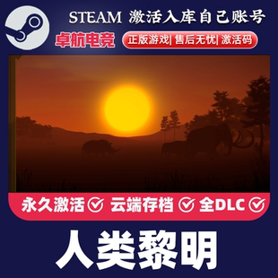 CDKey入库 Steam激活码 Dawn 全DLC生存游戏 人类黎明 Man 正版