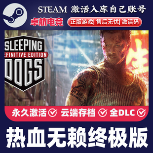 CDKey入库全DLC开放世界动作游戏 Steam激活码 热血无赖终极版 正版