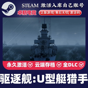 驱逐舰:U型艇猎手 正版Steam激活码CDKey入库 全DLC模拟海战游戏
