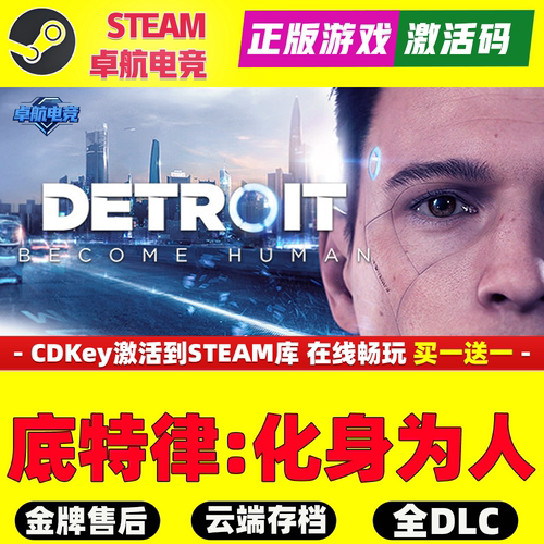 底特律化身为人Steam激活码 CDKey入库Detroit Become Human 游戏