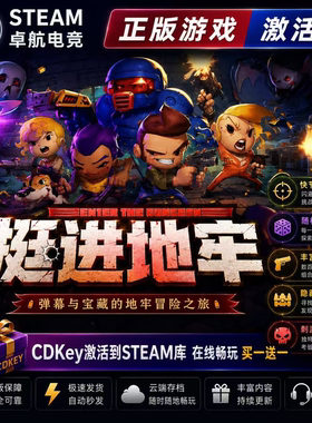 挺进地牢 正版Steam激活码CDKey入库Enter the Gungeon 全DLC游戏