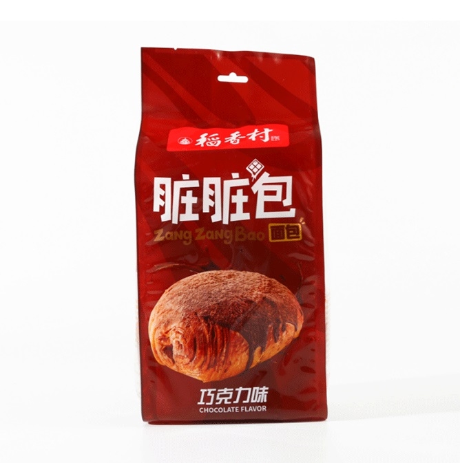 稻香村脏脏包306g袋装正品爆浆网红面包糕点心营养早餐巧克力夹心