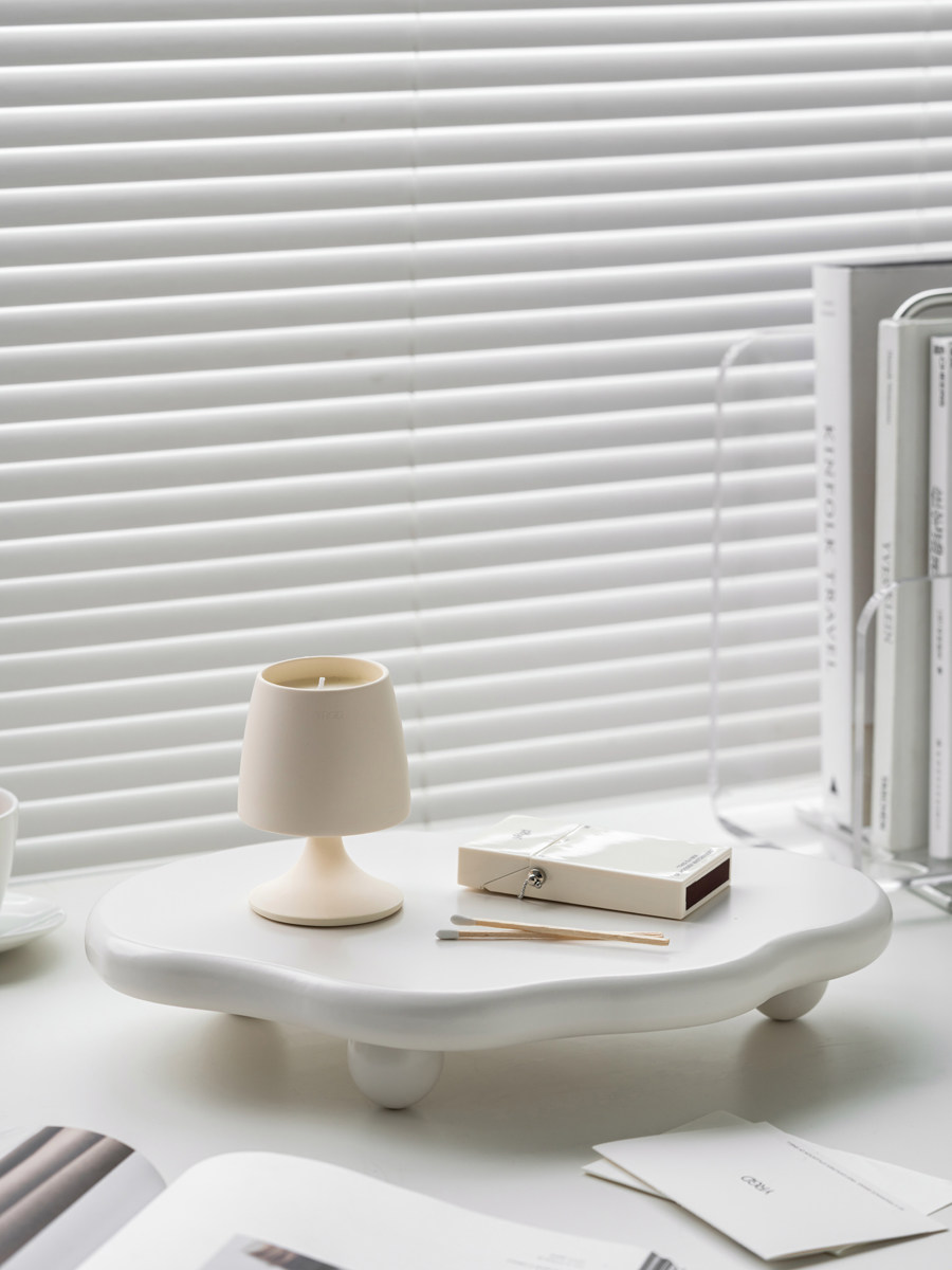 LIVINGPLUS NORDIC INS 데스크탑 트레이 장식 장식품 라이트 럭셔리 기하학 보관함 사진 소품