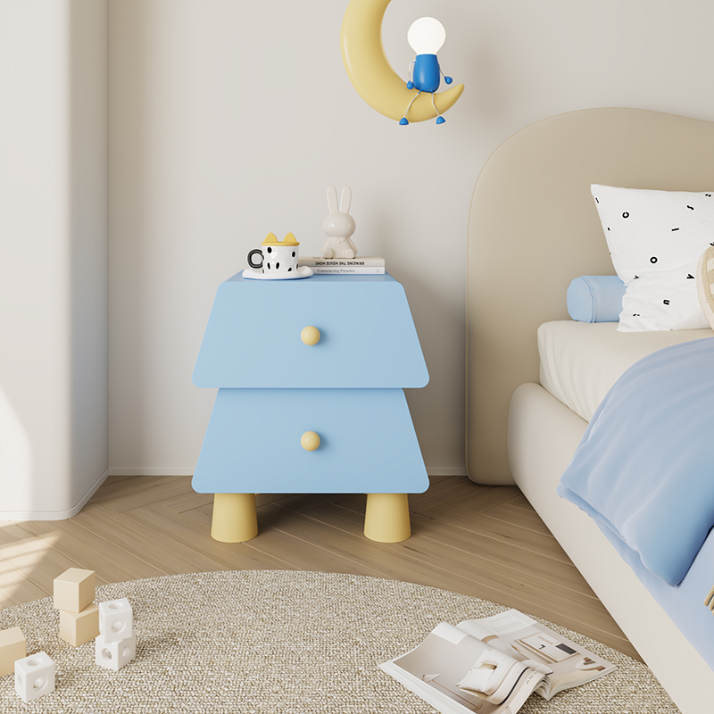 多巴胺彩色简约现代可爱床头柜