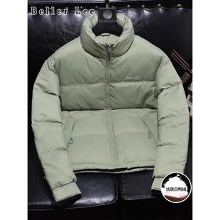修身 时尚 潮流立领白鸭绒保暖外套 轻奢羽绒服男2024冬季 BellerLee
