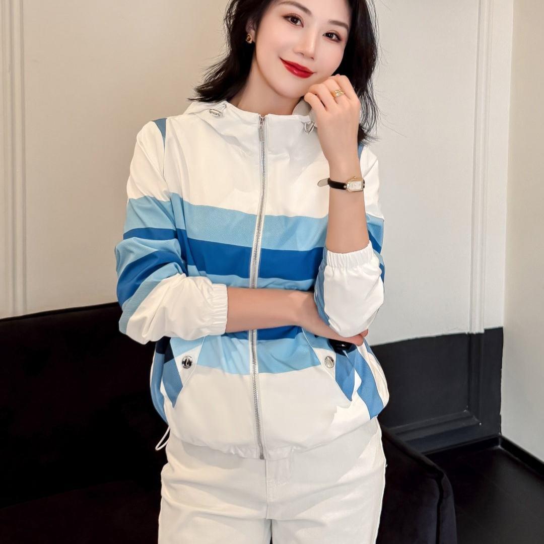 轻奢英伦2026春季新款女装欧美时尚高级感老钱风夹克外套风衣显瘦