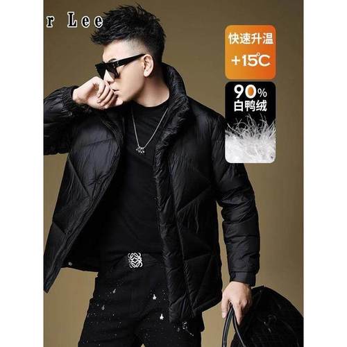 BellerLee 90白鸭绒欧洲站高端机能羽绒服男冬季2025新款加厚外套