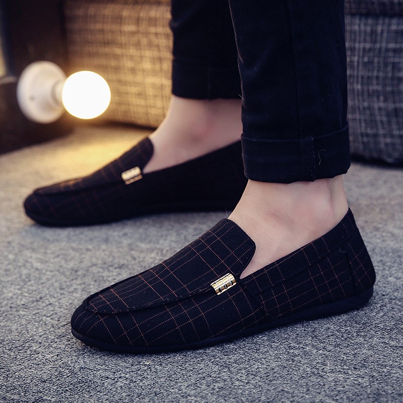 Mens Slipon Flat Shoes Loafers Men For casual Slip On Boat