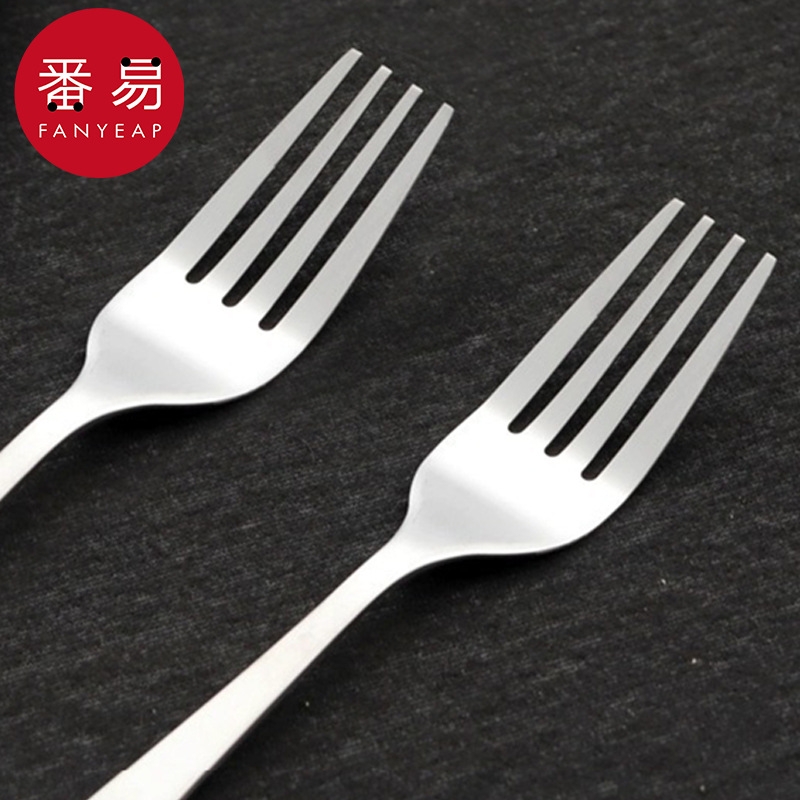 刀叉/不锈钢AA1sl001-家用切牛排刀勺西餐餐具欧式叉高颜值长柄