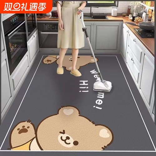 防油硅藻泥厨房地垫|千人收藏