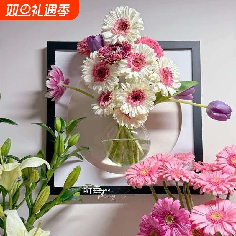 非洲菊鲜花云南昆明基地发直批速递家用水养插花室内送礼