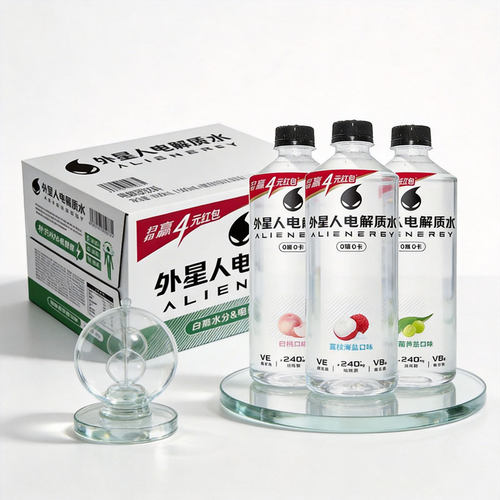 15瓶整箱装600ml外星人电解质水运动饮料青柠海盐荔枝味水饮芦荟