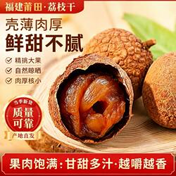 福建莆田荔枝干500g袋新鲜新货非桂味糯米滋小核干货特产水果干