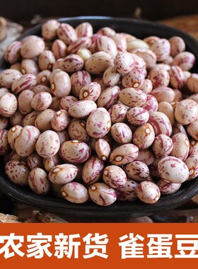 云南雀蛋豆新货奶花豆花生豆农家自种四季豆米干货花豆芸豆