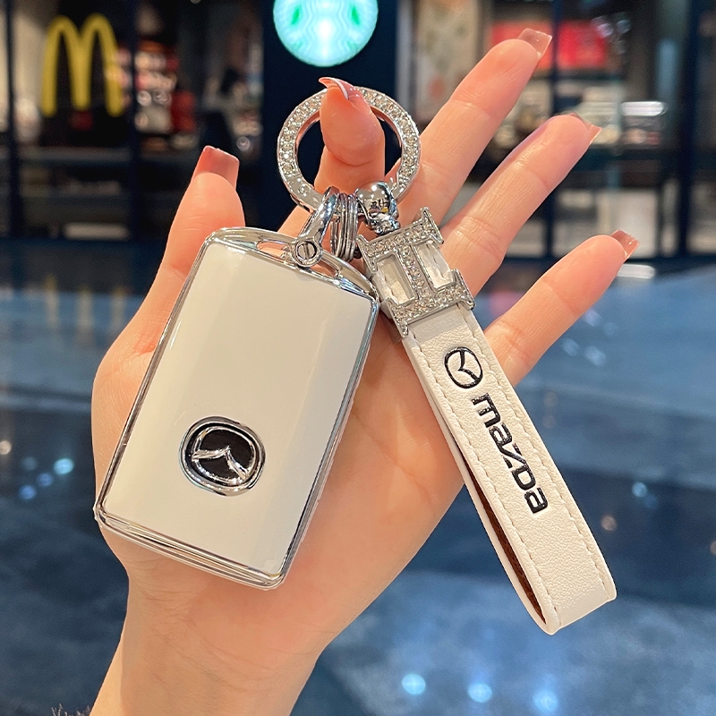 马自达3昂克赛拉钥匙套汽车2022款cx5高档cx4阿特兹cx30专用壳扣