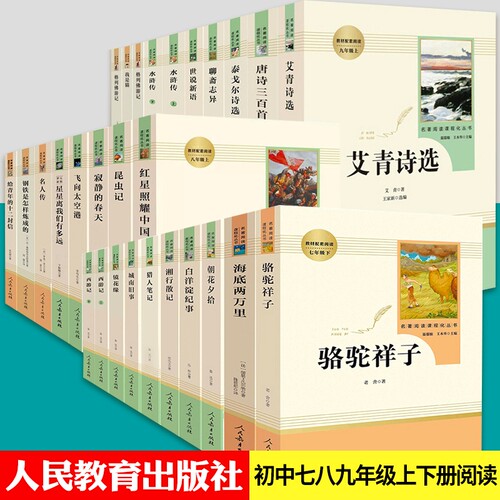 人教版初中名著阅读七八九年级