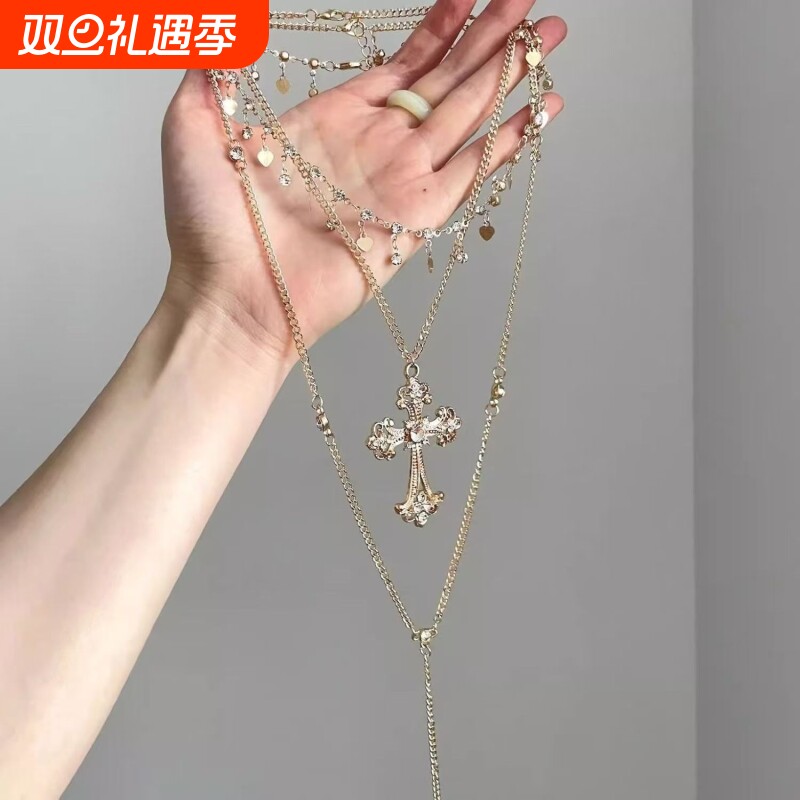 复古十字项链女新款|103人收藏