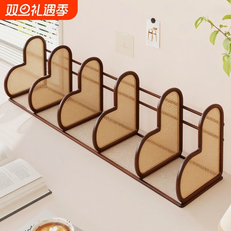 书立架桌面书架宿舍书桌分格整理架学生教室用大容量书本放置架分类储