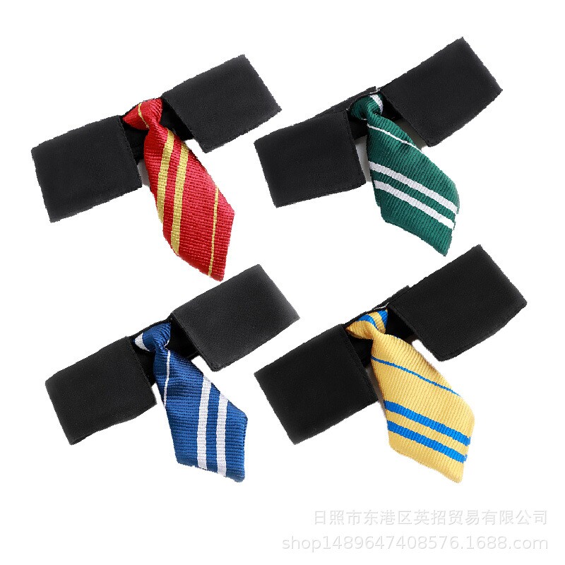 哈利波特学院风可爱宠物JK领结领带猫咪比熊泰迪服饰小型犬拍照
