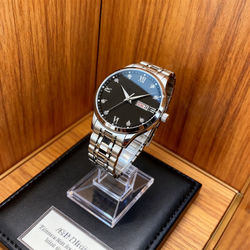 腕表高级感男士男款手表全自动非机械表正品名牌钢带商务防水石英