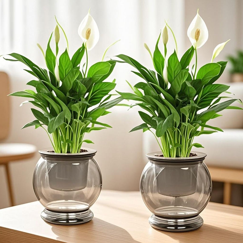 白掌盆栽一帆风顺净化空气