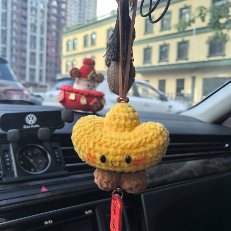 成品元宝招财手工金元宝编织汽车祈福车挂挂件毕业季礼物暴富