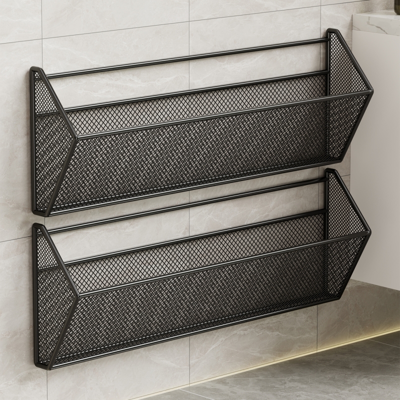 墙上鞋架浴室门后拖鞋收纳架