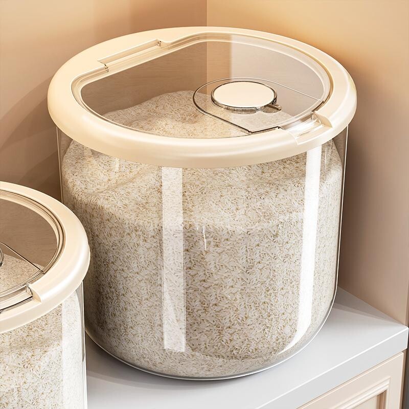 米桶密封家用2026新款收纳神器防虫防潮食品级大米面粉粮食储存罐