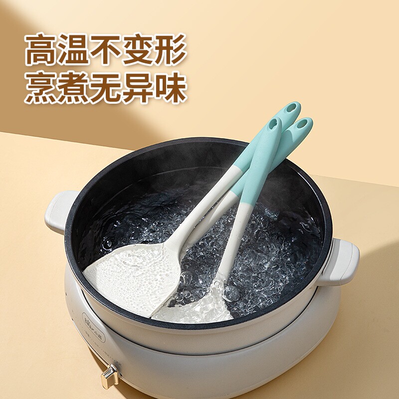 双色硅胶锅铲子不粘锅炒菜炒锅厨具耐温家用铲不粘锅专用多规格