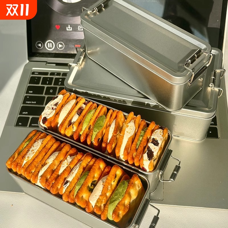 台湾小吃香葱牛扎夹心饼干干牛扎饼解馋网红休闲酥脆抹茶牛轧