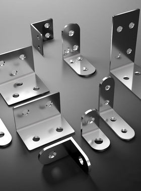 不锈钢角码90度直角固定器角铁l型三角铁支架层板托五金连接件片t