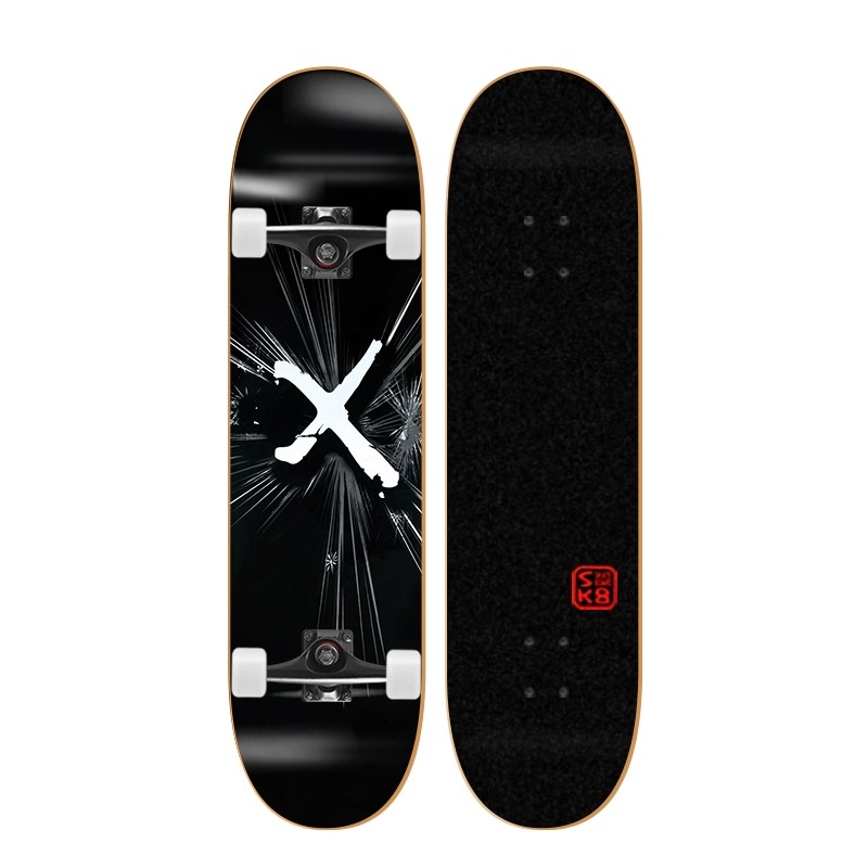 儿童滑板初学者双翘动作基础入门滑板青少年成人滑板四轮滑板车