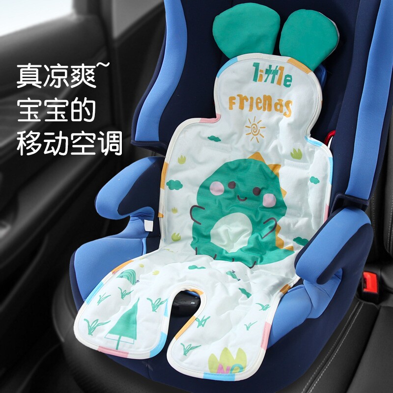 厂家现货批发婴儿手推车凉席新生凝胶冰珠垫儿童安全座椅餐椅通用