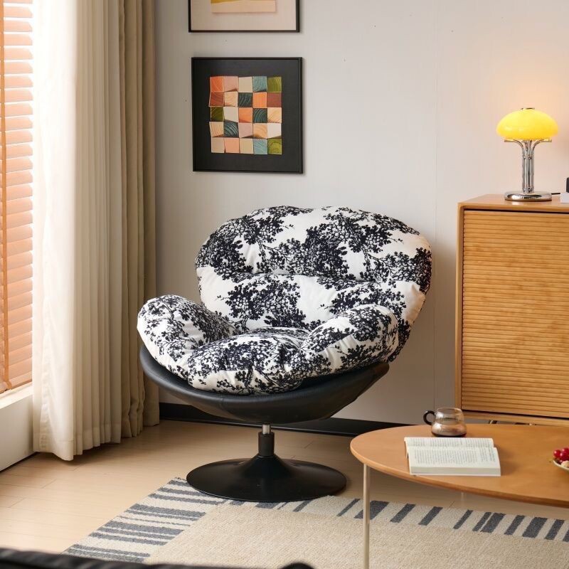 休闲蛋壳椅单人懒人沙发椅现代简约家用阳台卧室客厅单人沙发椅