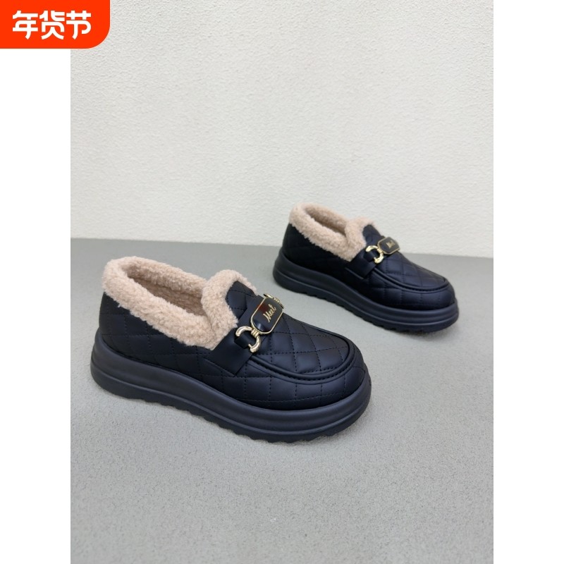 啄木鸟雪地靴女冬季新款老北京棉鞋保暖舒适妈妈鞋毛毛鞋加绒加厚,女鞋,棉鞋,淘宝优惠券,粉丝福利购,淘宝优惠卷