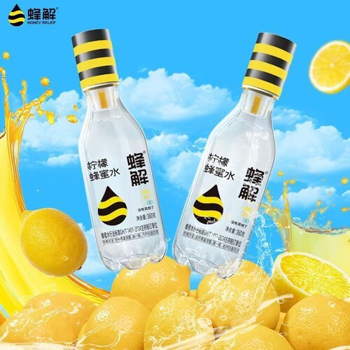 柠檬蜂蜜水式蜜汁0脂健康柠檬水解渴果味分离式开盖即饮柠檬蜜水